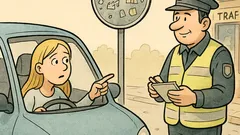 Vtip: Policajt zastaví mladú blondínu