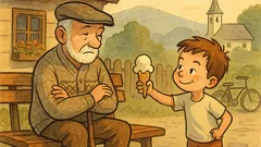 Vtip: Dedo, chceš zmrzlinu?