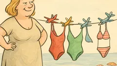 Vtip: Kedy blondínke, ktorá pribrala, pristanú plavky?