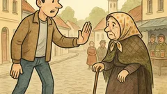 Vtip: „Babka, uhni!“