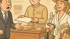 Vtip: Podnikateľ príde do hotela s manželkou