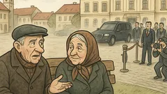 Vtip: Sťažujú sa dvaja dôchodcovia na platy