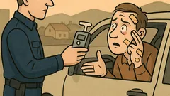 Vtip: Policajt vodičovi: „Fúkajte!“