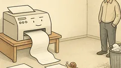 Vtip: Na čo sa používa tlačiareň?