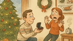 Vtip: Miláčik, vezmeme sa na Vianoce?