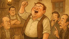 Vtip: V krčme sa postaví opitý chlap…