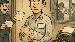 Vtip: Mladému novinárovi sa narodil prvý syn