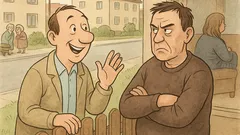 Vtip: Zdravím, sused, ako sa máte?