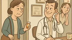 Vtip: Lekár zakáže pacientke hrať na klavíri