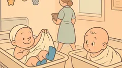 Vtip: Dve bábätká sa rozprávajú v pôrodnici…